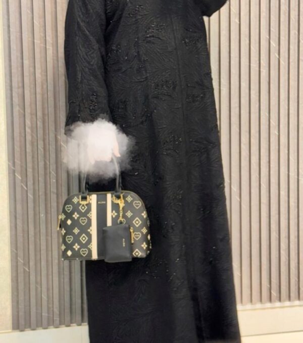 Straight Buttoned Up, Hand Embroidered Cut Beaded Work - Image 2